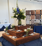 Dessert, Mountainside Wood Tiered Display with Table