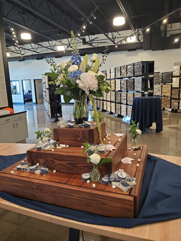 Dessert, Mountainside Wood Display
