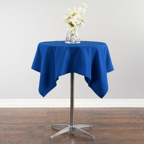 Linen Royal Blue Square 54" or 70"