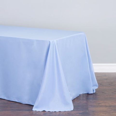 Linen Serenity Blue Rectangle 90" x 132"