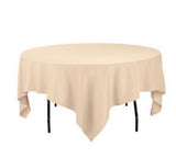Linen Rustic Tan Square 85"