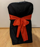 Linen Satin Chair Sash